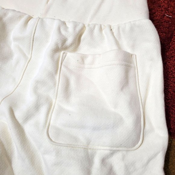 Champion Reverse Weave Chalk Off-White Gym Training Fleece Shorts GF97-1QF S M L - Picture 6 of 11